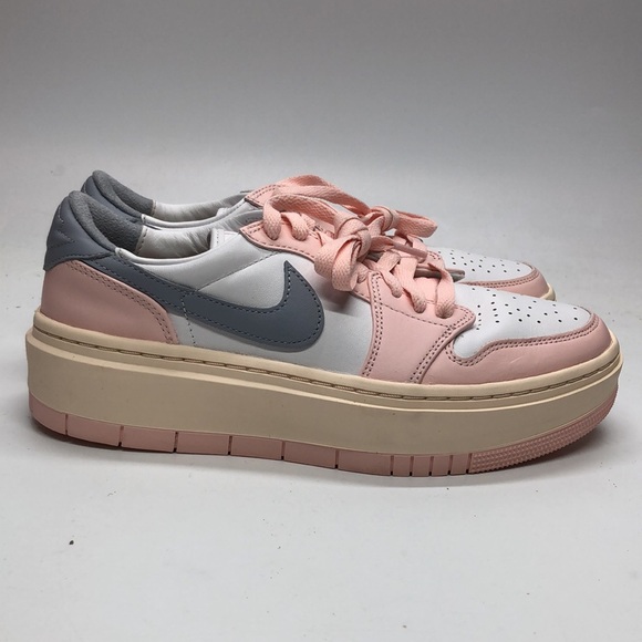 Women’s Air Jordan 1 Elevate LowPink/White/Grey DH7004-600 USED No Box sz 9 - Picture 2 of 9